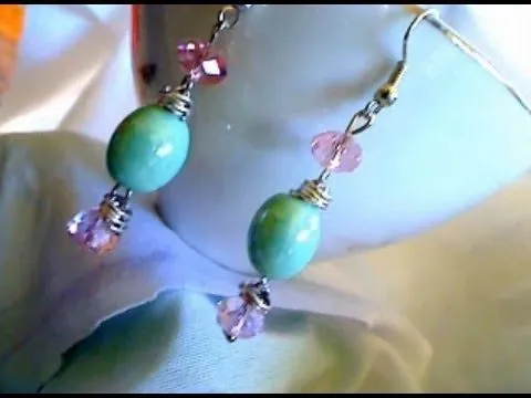 Ideas para hacer aretes en bisutería! - YouTube Ideas para hacer aretes en bisutería! - YouTube