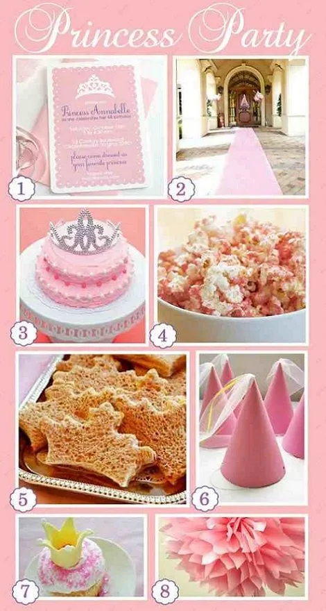 Ideas para una auténtica fiesta de princesas Ideas para una auténtica fiesta de princesas