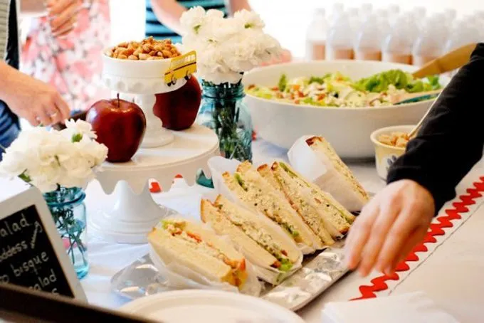 ideas baby shower comida | baby showrr | Pinterest | Mesas, Bebé y ...