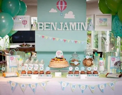 Ideas para el baby shower - Decoracion - EstiloPeques