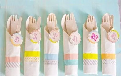 Ideas para Baby Shower Venta de cubiertos desechables de madera ... Ideas para Baby Shower Venta de cubiertos desechables de madera ...