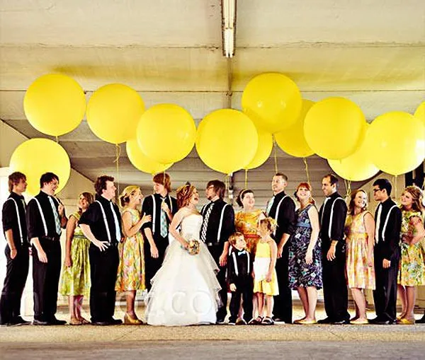 Ideas para bodas: los globos - Revista - Fiestafacil