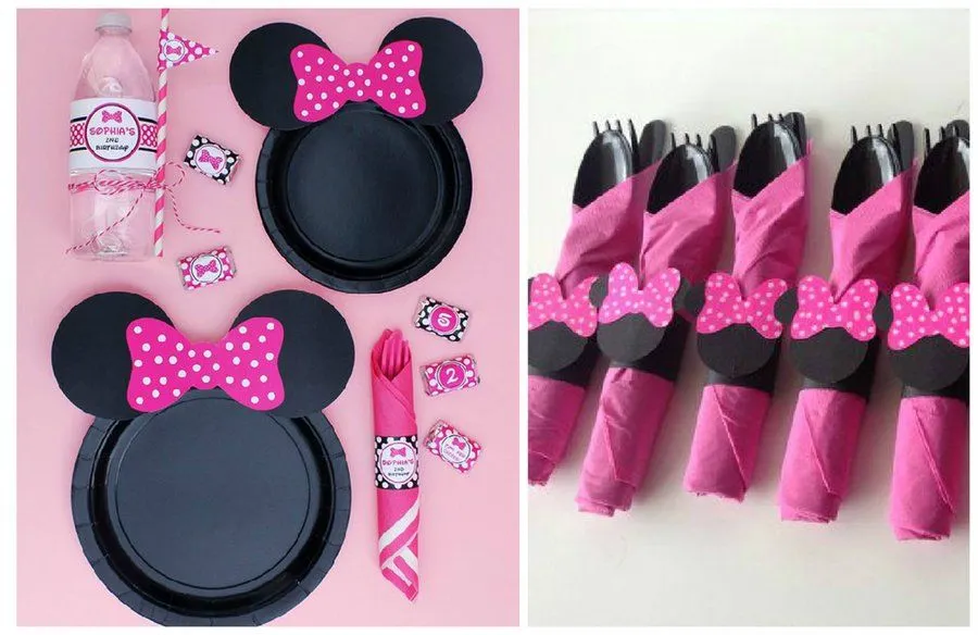 Ideas bonitas para una fiesta temática de Minnie mouse | Manualidades Ideas bonitas para una fiesta temática de Minnie mouse | Manualidades