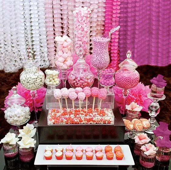 Como hacer un candy bar infantil - Imagui