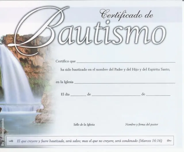 8 ideas de Certificado de bautismo | bautismo, bautismo cristiano, bautismo  en agua