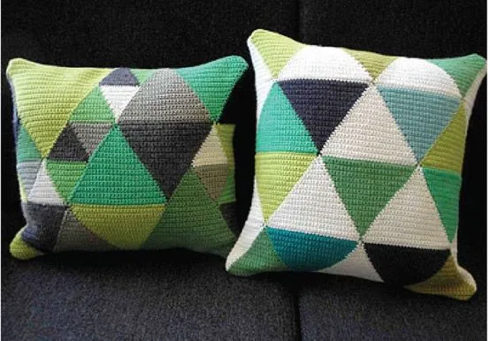 Ideas Cojines a Crochet y Tricot II | lanasflores Ideas Cojines a Crochet y Tricot II | lanasflores