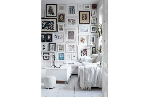 Ideas y consejos para decorar una pared con cuadros - decoración ... Ideas y consejos para decorar una pared con cuadros - decoración ...