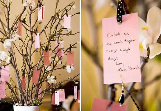 Ideas creativas: D.I.Y. Árbol de los deseos - ideas baby shower o ... Ideas creativas: D.I.Y. Árbol de los deseos - ideas baby shower o ...