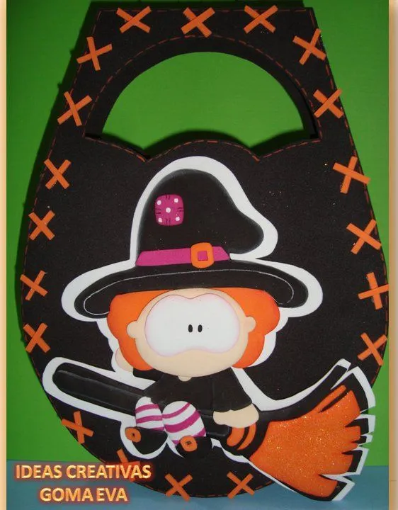 Ideas Creativas Goma Eva: Cotillón Hallowen! Ideas Creativas Goma Eva: Cotillón Hallowen!