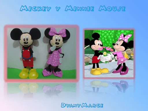 Molde de Minnie bebé en goma eva - Imagui