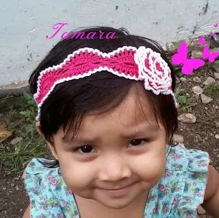 Ideas en Crochet: 10 modelos de Diademas tejidas para niña