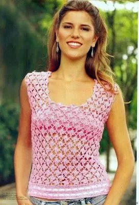 Ideas en Crochet: 5 Blusas lindas