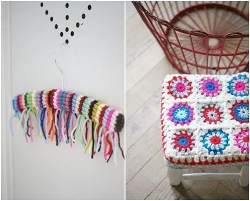 Ideas en crochet para decorar la casa | Decomanitas Ideas en crochet para decorar la casa | Decomanitas
