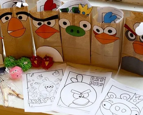 Ideas para un cumpleaños de Angry Birds