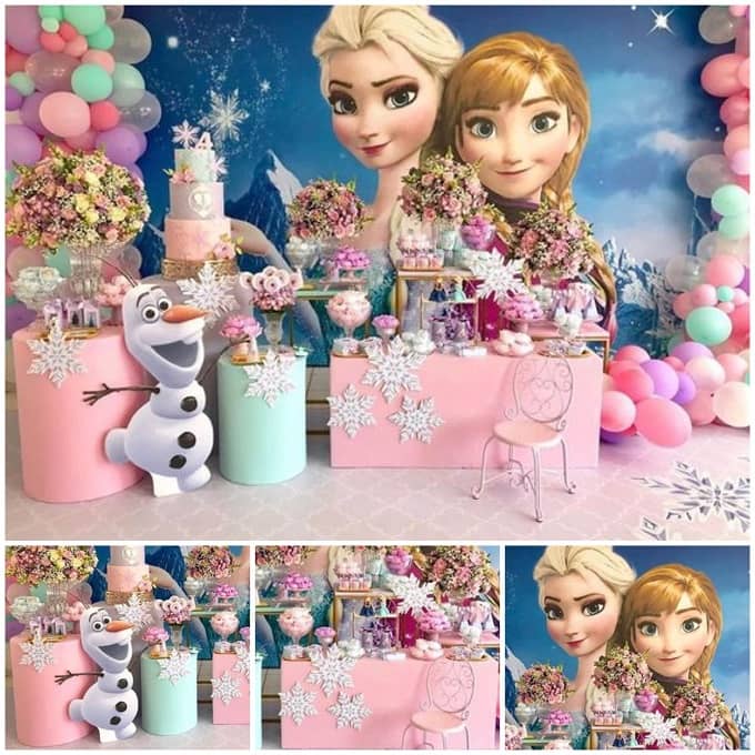 Ideas Cumpleaños Frozen - Como hacer y adornar una fiesta infantil