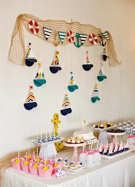 fiestas de marineros - Ideas Deco - Fiestas Infantiles