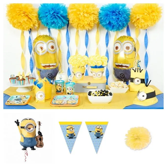 Ideas Cumpleaños Minions - Como Decorar una Fiesta