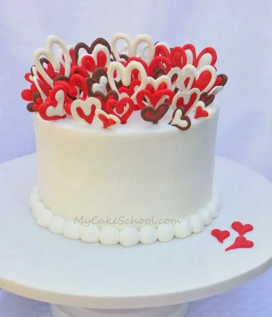 Ideas Deco - Tortas: corazones