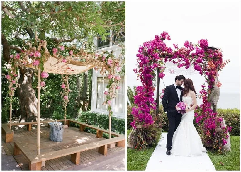 4 ideas de decoración para el altar de tu matrimonio civil 4 ideas de decoración para el altar de tu matrimonio civil