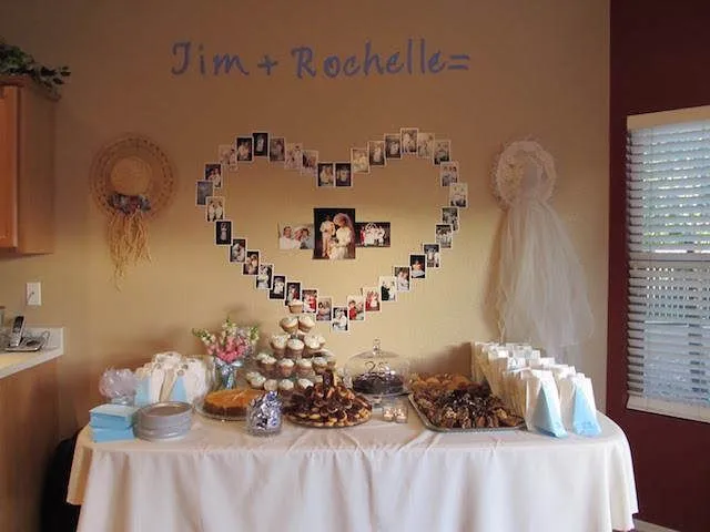 Magnífica decoración temática para bodas de plata Magnífica decoración temática para bodas de plata