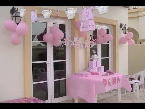 Ideas de Decoración para un Baby Shower de Niña (Colaborativo Pink ... Ideas de Decoración para un Baby Shower de Niña (Colaborativo Pink ...