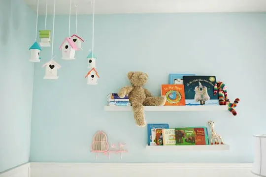 Ideas decoración bebés: casitas de pajaritos | Decoideas.Net