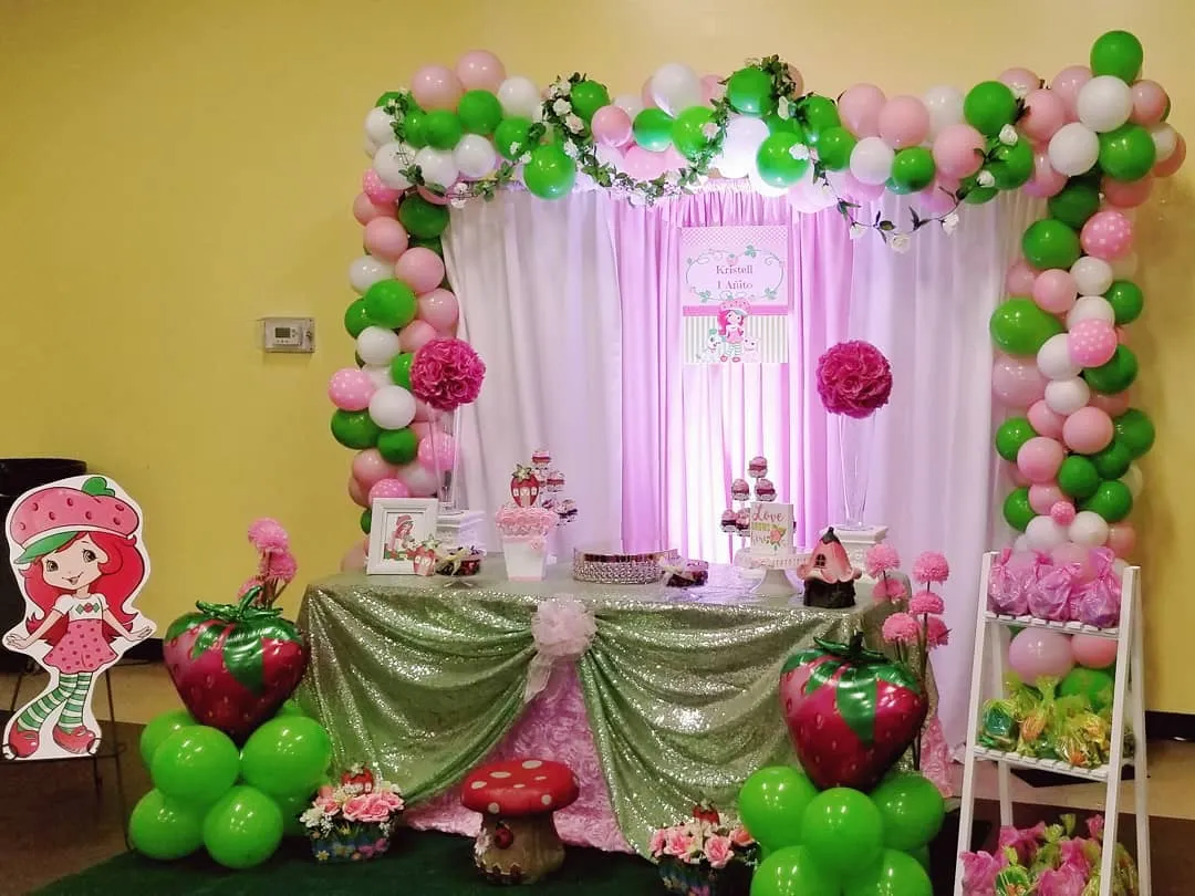 Ideas de decoracion fiesta de rosita fresita - Ideas para fiestas