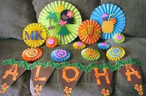 Ideas de decoración para fiestas hawaianas | Handspire Ideas de decoración para fiestas hawaianas | Handspire