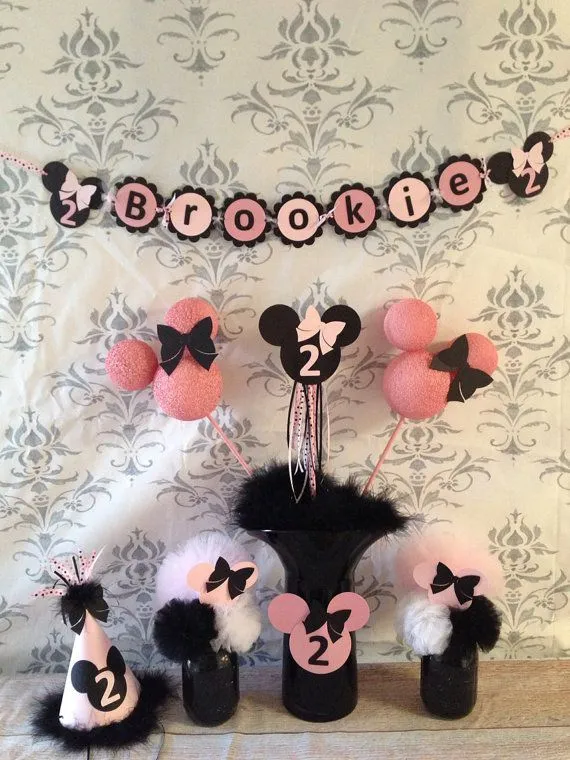 IDEAS: DECORACION MINNIE MOUSE | Una Mami Creativa