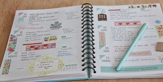 Ideas para decorar la agenda - DIY - Especial Vuelta al Cole ...