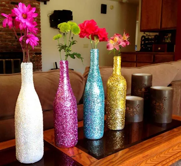5 Ideas para decorar botellas de cristal paso a paso