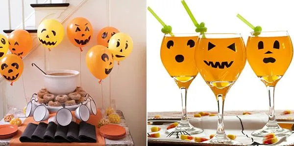 Decoraciónes de Halloween con globos - Imagui