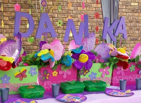 Ideas para decorar fiestas infantiles de mariposas - Imagui