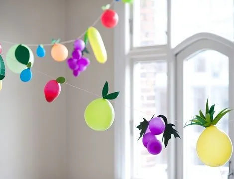 Ideas para decorar con globos