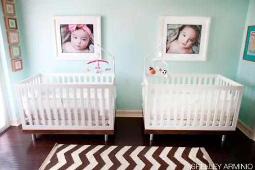 Ideas para decorar una habitación de bebes gemelos | Decoideas.Net Ideas para decorar una habitación de bebes gemelos | Decoideas.Net
