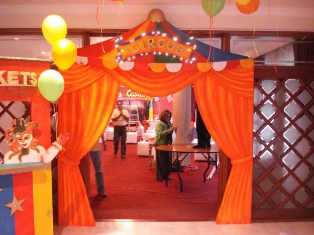 Decoración de circo para 15 años - Imagui