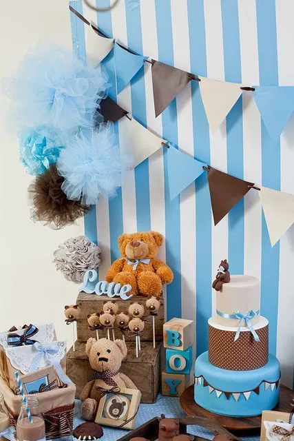 Ideas decorativas para un baby shower para niño | Tips de Madre