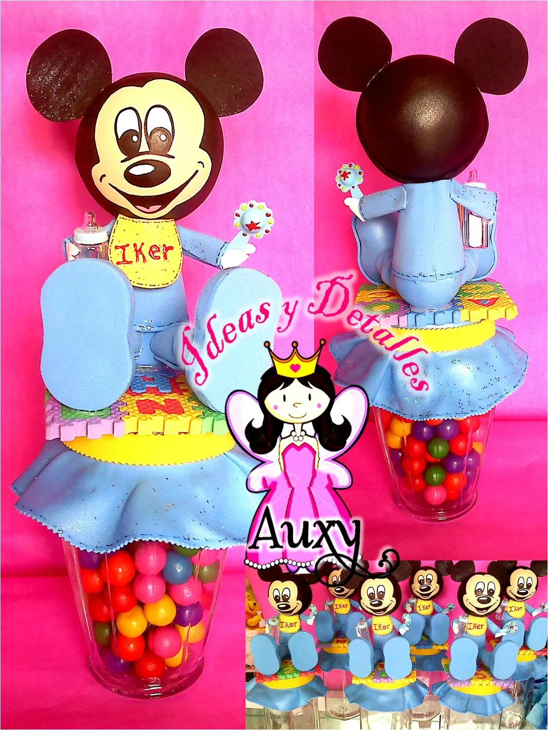Ideas y detalles Auxy: CENTRO DE MESA MICKEY MOUSE BABY FOFUCHO Ideas y detalles Auxy: CENTRO DE MESA MICKEY MOUSE BABY FOFUCHO