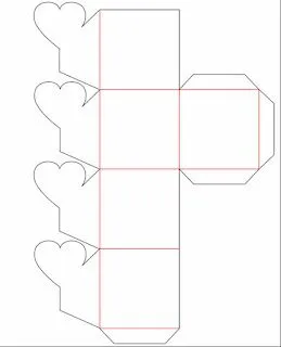 Ideas y Detalles: Moldes de Cajitas