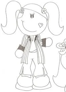 Ideas y Dibujos de Manualidades***: fofuchas planas 4 Ideas y Dibujos de Manualidades***: fofuchas planas 4
