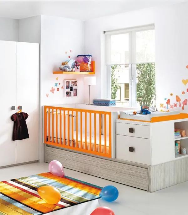 Ideas de Diseño Moderno para el Cuarto del Bebe | Decora Festa ...