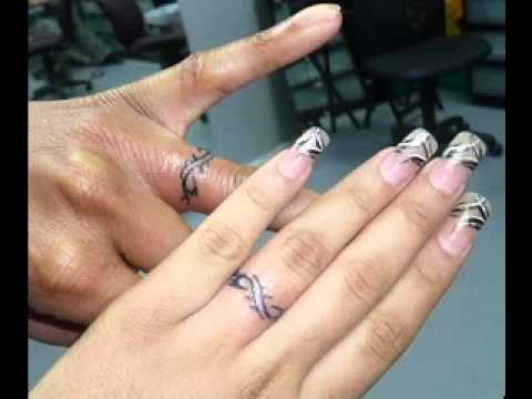 Ideas del diseño del tatuaje del anillo - YouTube