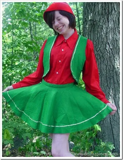 Ideas para un disfraz de elfo para niña - Disfraz casero