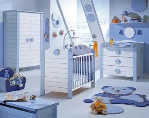 Ideas de Dormitorios para Bebé Hombre en Color Celeste ... Ideas de Dormitorios para Bebé Hombre en Color Celeste ...