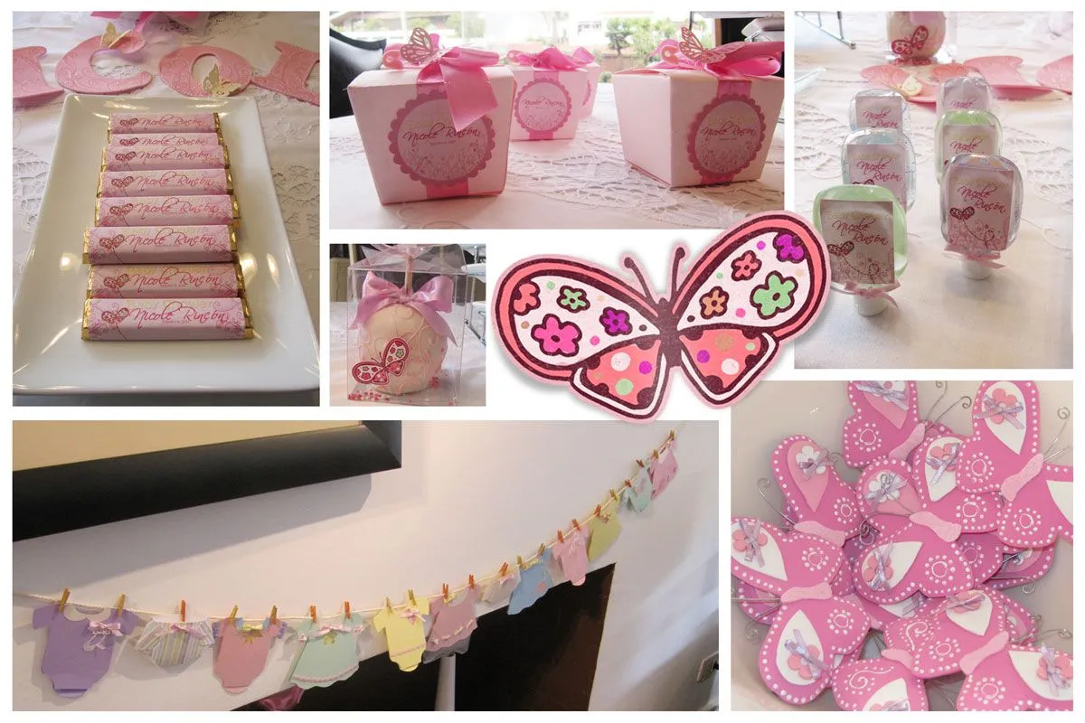 Ideas Etc: Baby Shower Mariposa