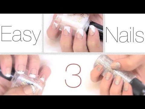 Ideas fáciles y elegantes para pintar las uñas - YouTube