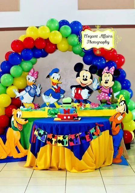 Ideas para Fiesta Cumpleaños de Mickey Mouse | Curso de ...