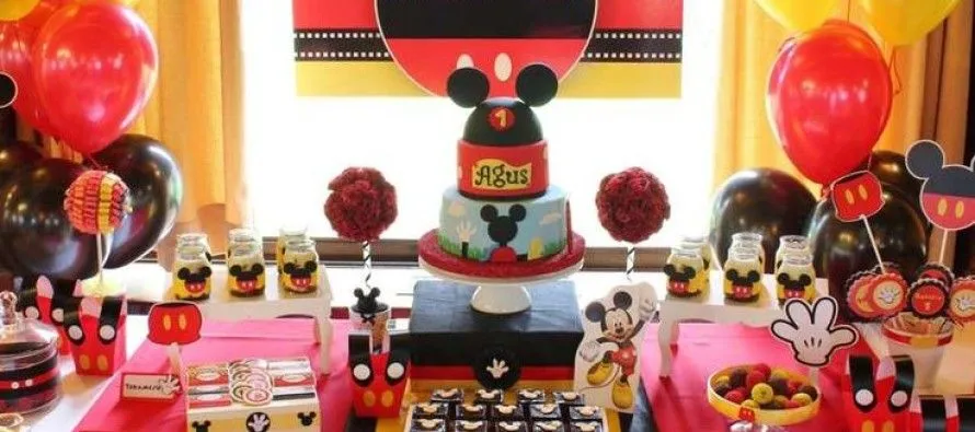 Ideas para Fiesta Cumpleaños de Mickey Mouse | Curso de ...