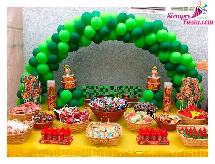 Ideas para fiesta de cumpleaños con los personajes de el Chavo del ... Ideas para fiesta de cumpleaños con los personajes de el Chavo del ...