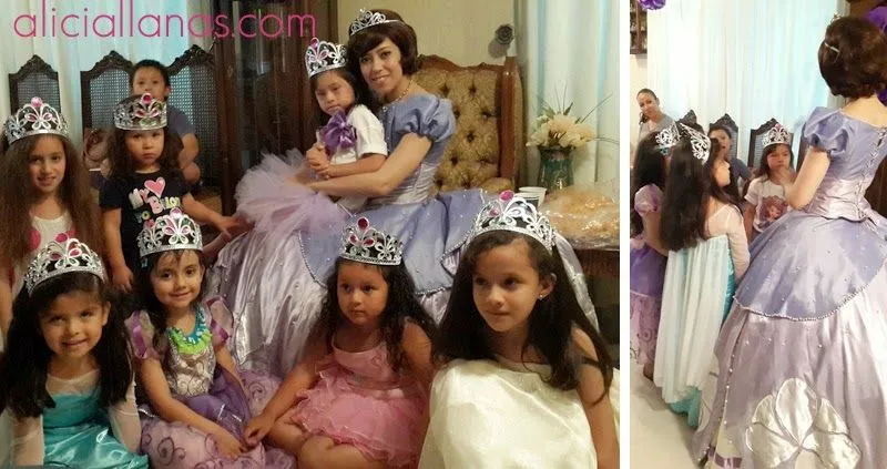 Ideas para una fiesta de Princesita Sofia | www.aliciallanas.com Ideas para una fiesta de Princesita Sofia | www.aliciallanas.com